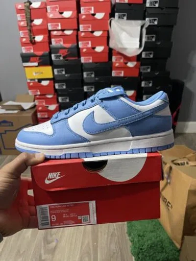 Pre-owned Nike Size 9 -  Dunk Low Unc 2021 In Multicolor