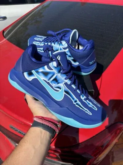 Pre-owned Nike Size 9.5 -  Zoom Kobe 5 Protro X-ray 2024 Ships Today In Blue