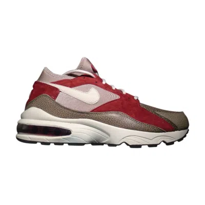 Pre-owned Nike Size? X Air Max 93 'metals Pack - Flat Zinc' | Red | Men's Size 11