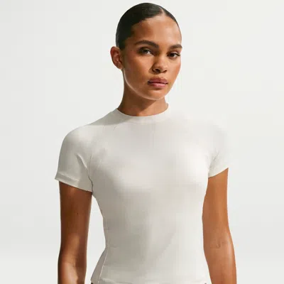 Nike Skims Airy Women's Baby T-shirt In White
