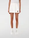 Nike Pleated High-waisted Mini Tennis Skirt In Weiss