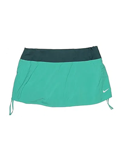 Pre-owned Nike Skort In Green