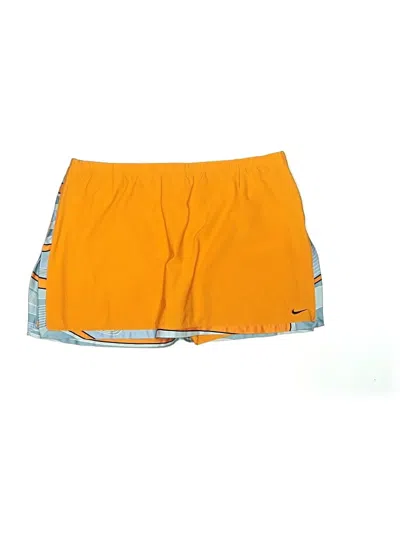 Pre-owned Nike Skort In Orange