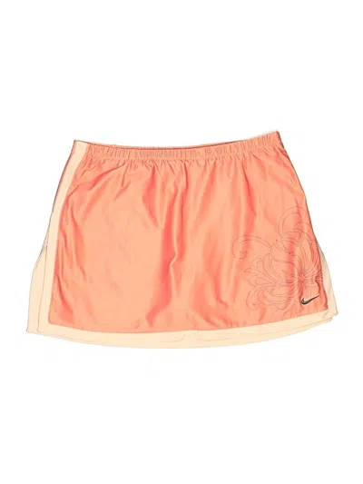Pre-owned Nike Skort In Orange