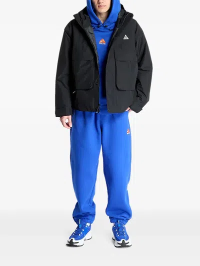 Nike Skull Peak Flap-pocket Jacket In Black