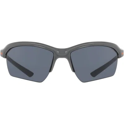 Nike Skylon Ace 70mm Rectangular Sunglasses In Gray