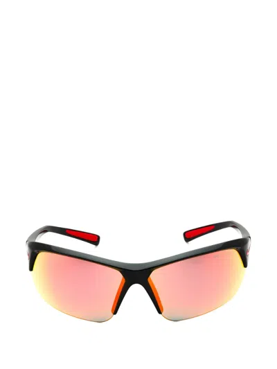 Nike Skylon Ace Geometric-frame Sunglasses In Pink