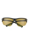 Nike Skylon Ace Sport Sunglasses, 69mm In Black/volt