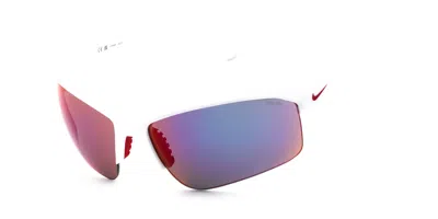 Nike Skylon Rise Ib3520x 100 Occhiali Da Sole Bianchi Per Uomo In White