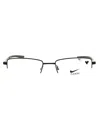 Nike Sleek Rectangular Eyeglasses For Men In Red