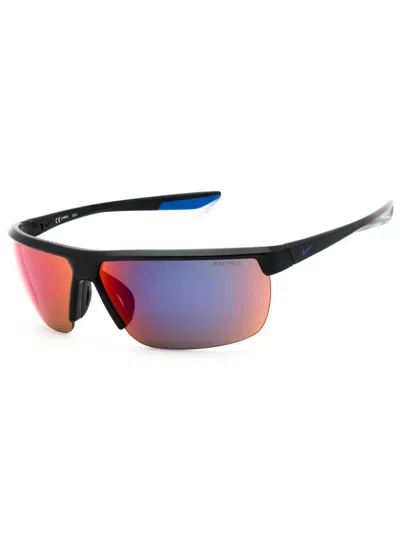 Nike Sleek Rectangular Men's Sunglasses In Orange