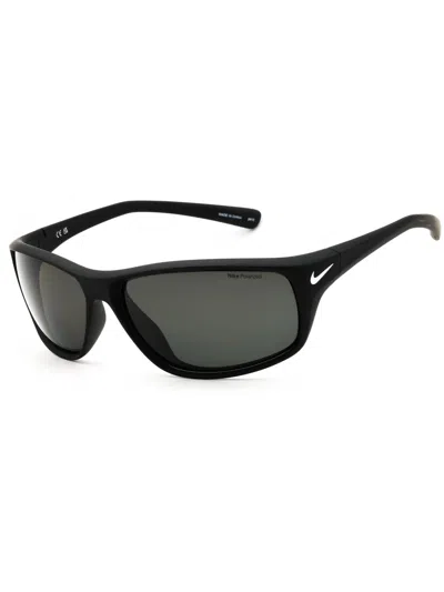 Nike Sleek Rectangular Sunglasses For Men In White