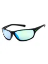 Nike Sleek Rectangular Unisex Sunglasses In Black