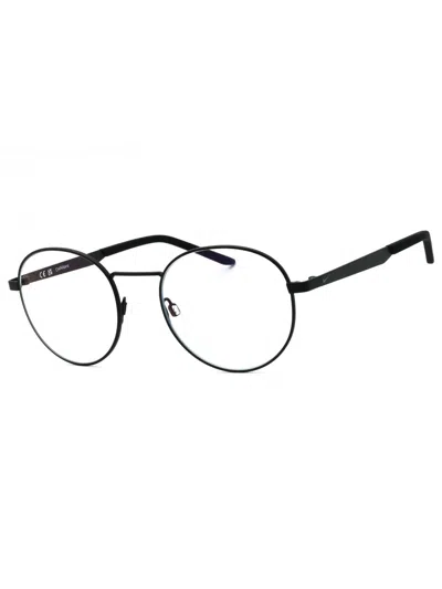 Nike Sleek Round Metal Eyeglasses For Men In Black