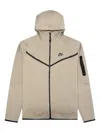 Nike Sleeve-pocket Zip-up Hoodie In Neutral