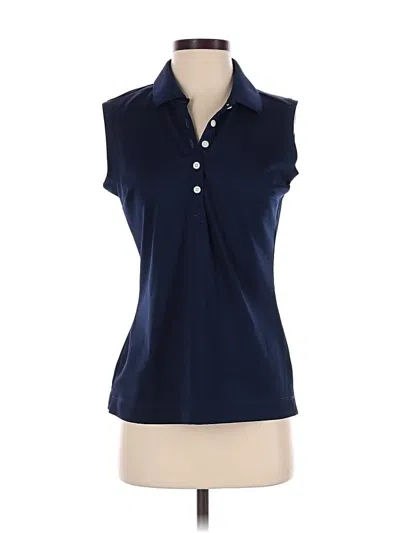 Pre-owned Nike Sleeveless Blouse In Blue