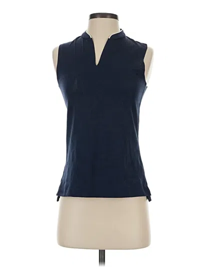 Pre-owned Nike Sleeveless Blouse In Blue