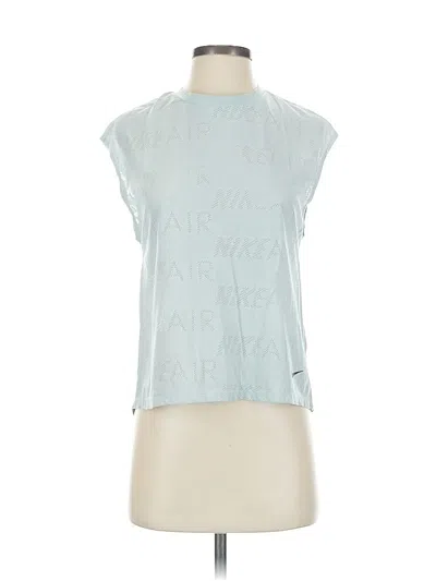 Pre-owned Nike Sleeveless T-shirt In Blue