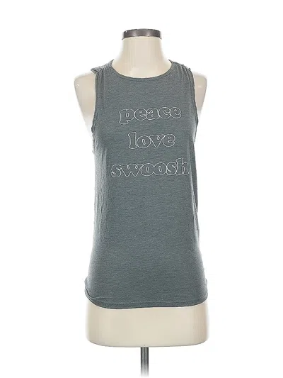 Pre-owned Nike Sleeveless T-shirt In Gray