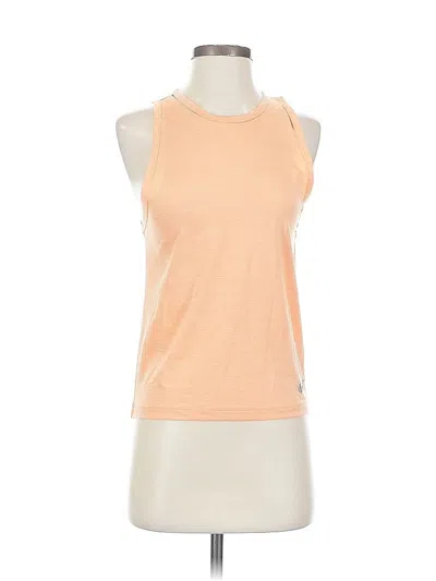 Pre-owned Nike Sleeveless T-shirt In Orange