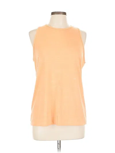 Pre-owned Nike Sleeveless T-shirt In Orange