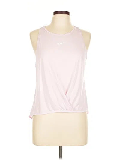 Pre-owned Nike Sleeveless T-shirt In Pink