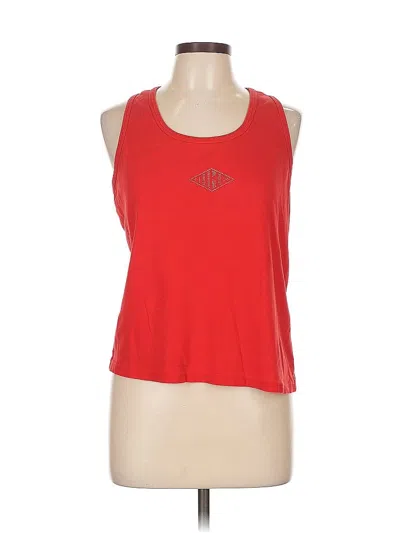 Pre-owned Nike Sleeveless T-shirt In Red