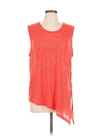 Pre-owned Nike Sleeveless T-shirt In Red