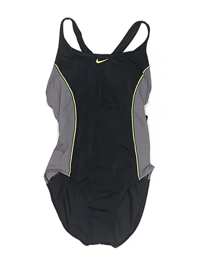 Nike Sleeveless Top Black Halter Neckline Tops