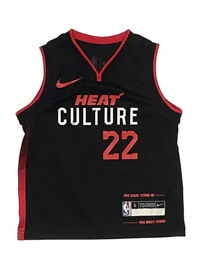 Pre-owned Nike Kids' Sleeveless Top Black Tops