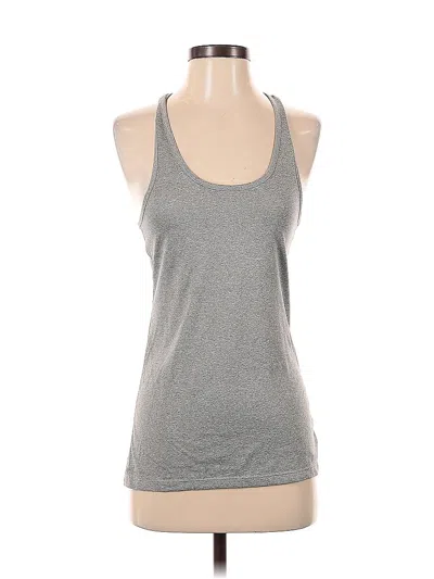 Pre-owned Nike Sleeveless Top Gray Halter Neckline Tops