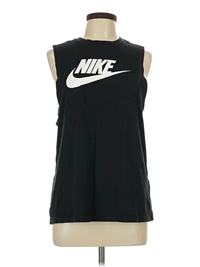 Pre-owned Nike Sleeveless T-shirt In Black