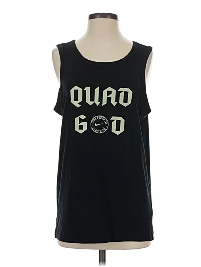 Pre-owned Nike Sleeveless T-shirt In Black