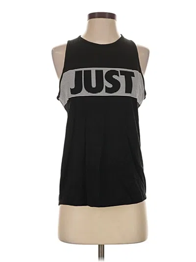 Pre-owned Nike Sleeveless T-shirt In Black