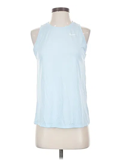 Pre-owned Nike Sleeveless T-shirt In Blue