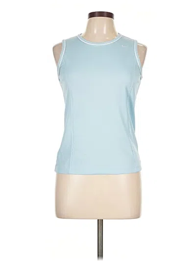 Pre-owned Nike Sleeveless T-shirt In Blue