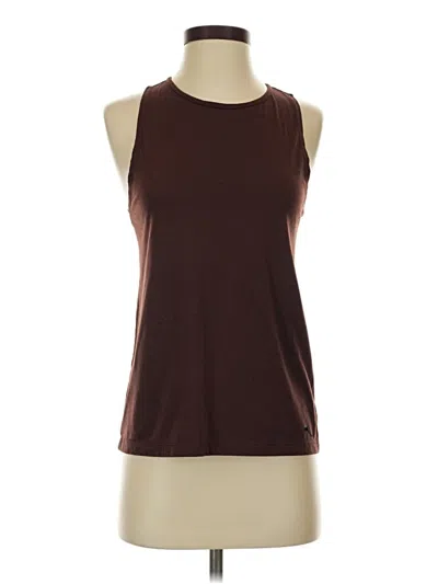 Pre-owned Nike Sleeveless T-shirt In Brown