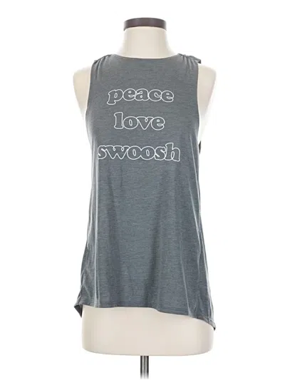 Pre-owned Nike Sleeveless T-shirt In Gray
