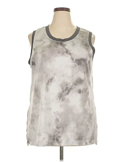 Pre-owned Nike Sleeveless T-shirt In Gray