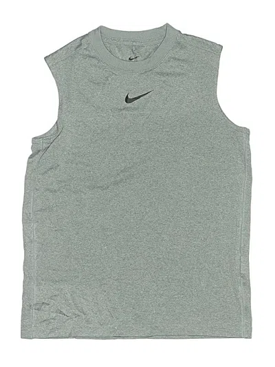 Pre-owned Nike Kids' Sleeveless T-shirt In Gray