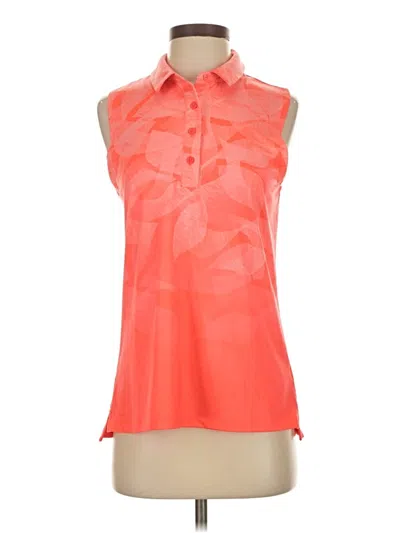 Pre-owned Nike Sleeveless T-shirt In Orange
