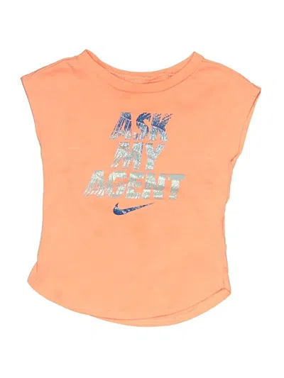 Pre-owned Nike Babies' Sleeveless T-shirt In Orange