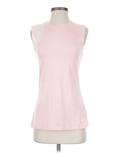 Pre-owned Nike Sleeveless T-shirt In Pink