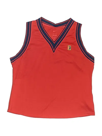 Pre-owned Nike Kids' Sleeveless T-shirt In Red