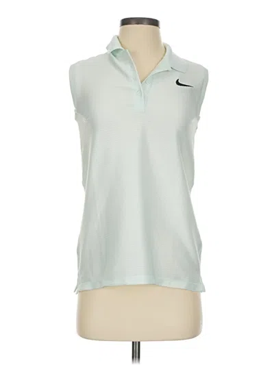Pre-owned Nike Sleeveless T-shirt In Silver