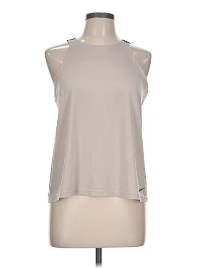 Pre-owned Nike Sleeveless T-shirt In Tan