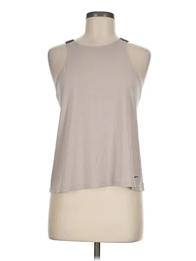 Pre-owned Nike Sleeveless T-shirt In Tan