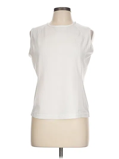 Pre-owned Nike Sleeveless T-shirt In White