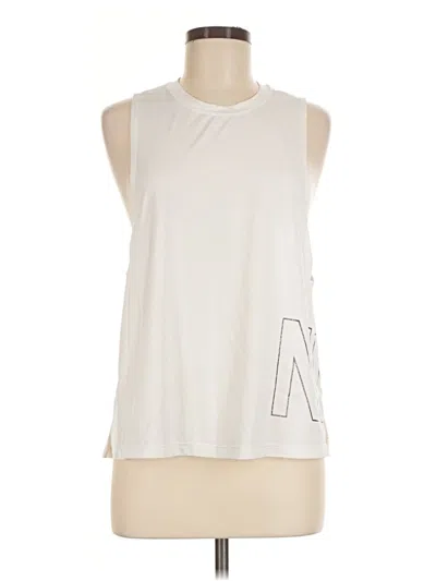 Pre-owned Nike Sleeveless T-shirt In White