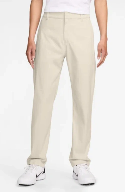 Nike Slim Fit Stretch Cotton Blend Golf Chino Pants In Brown